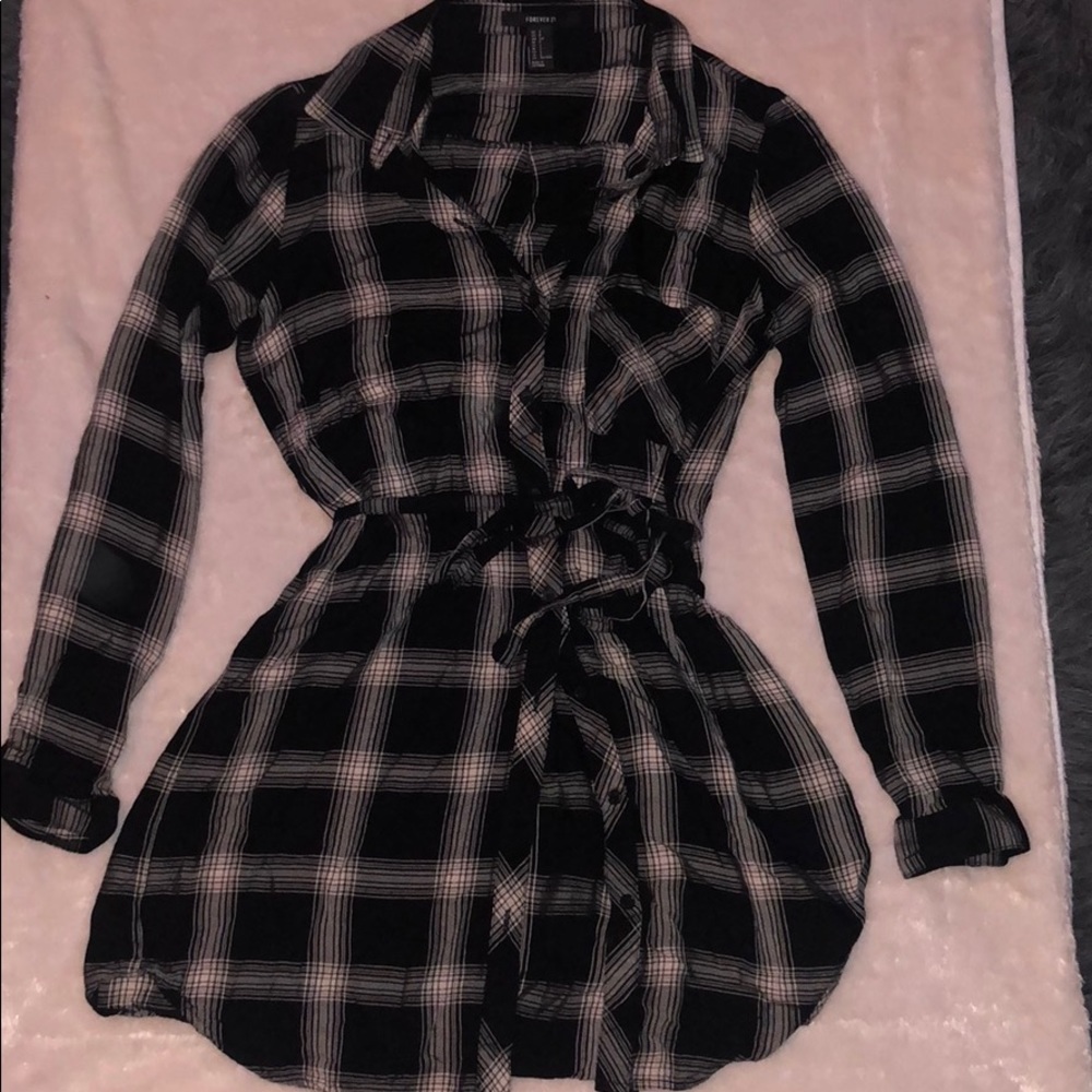 Plaid Forever 21 dress